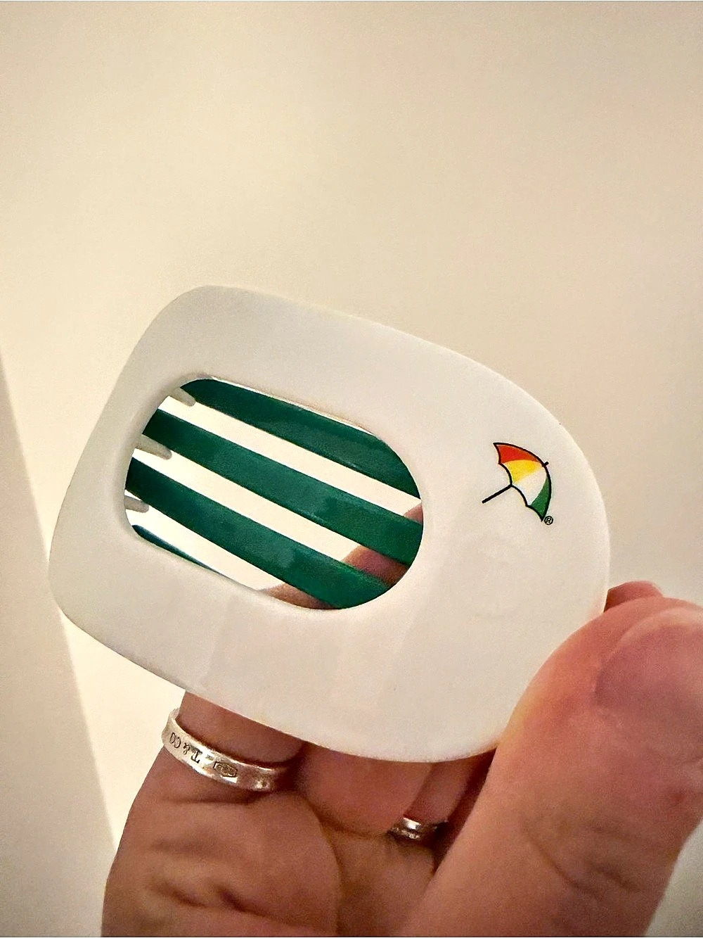 Arnold Palmer hair clip golf